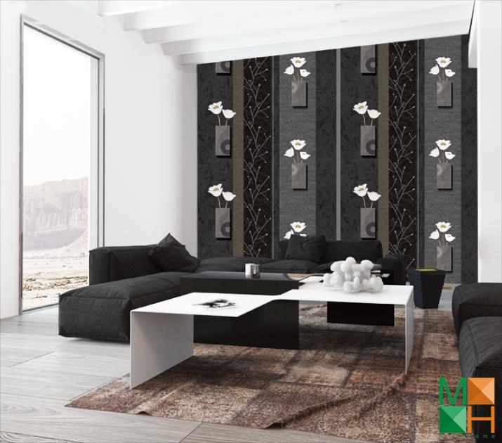 Giấy dán tường màu đen Giấy dán tường màu đen